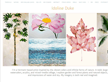 Tablet Screenshot of idolineduke.com